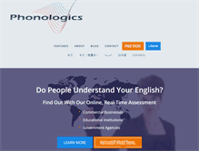 Tablet Screenshot of phonologics.com